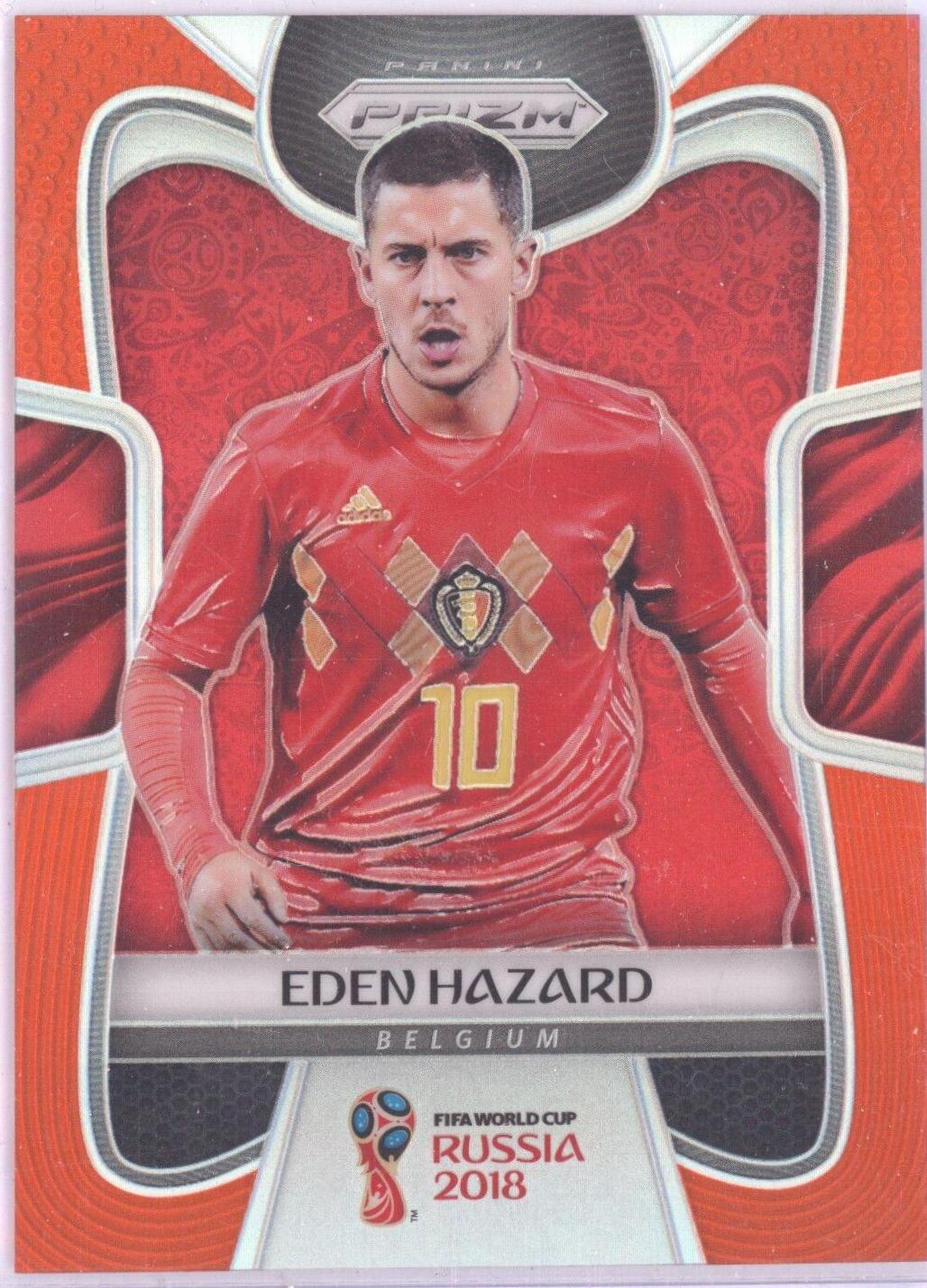 Eden Hazard [Orange Prizm] #13