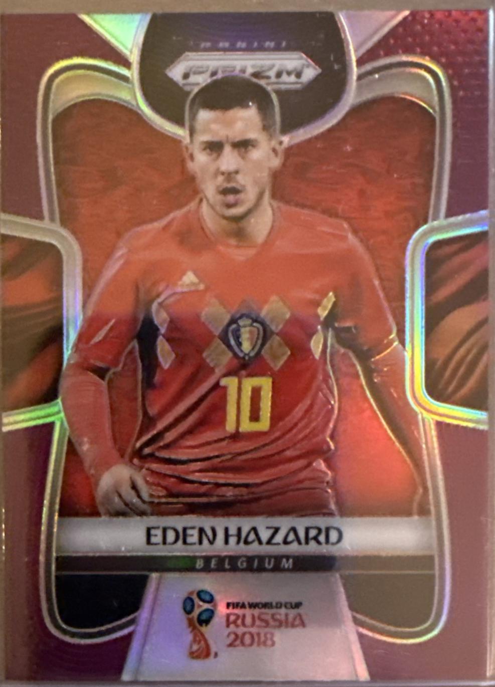 Eden Hazard [Purple Prizm] #13