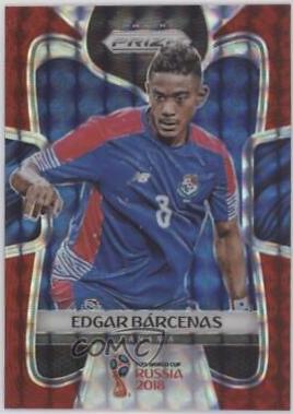 Edgar Barcenas [Red Mosaic Prizm] #219