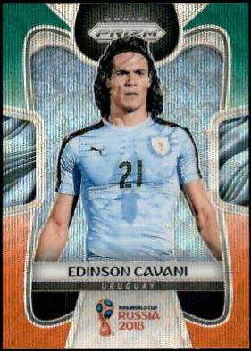 Edinson Cavani [Green & Orange Wave] #209