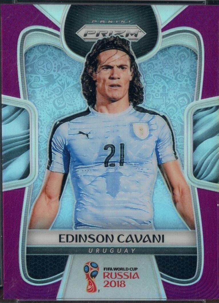 Edinson Cavani [Purple Prizm] #209
