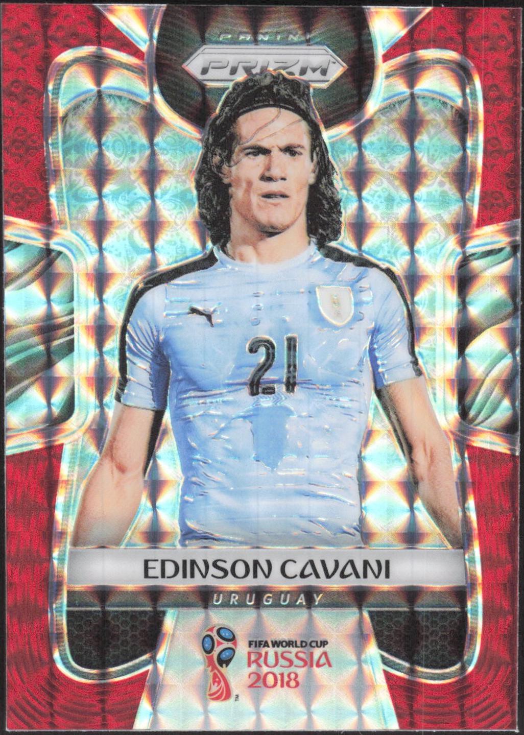 Edinson Cavani [Red Mosaic Prizm] #209