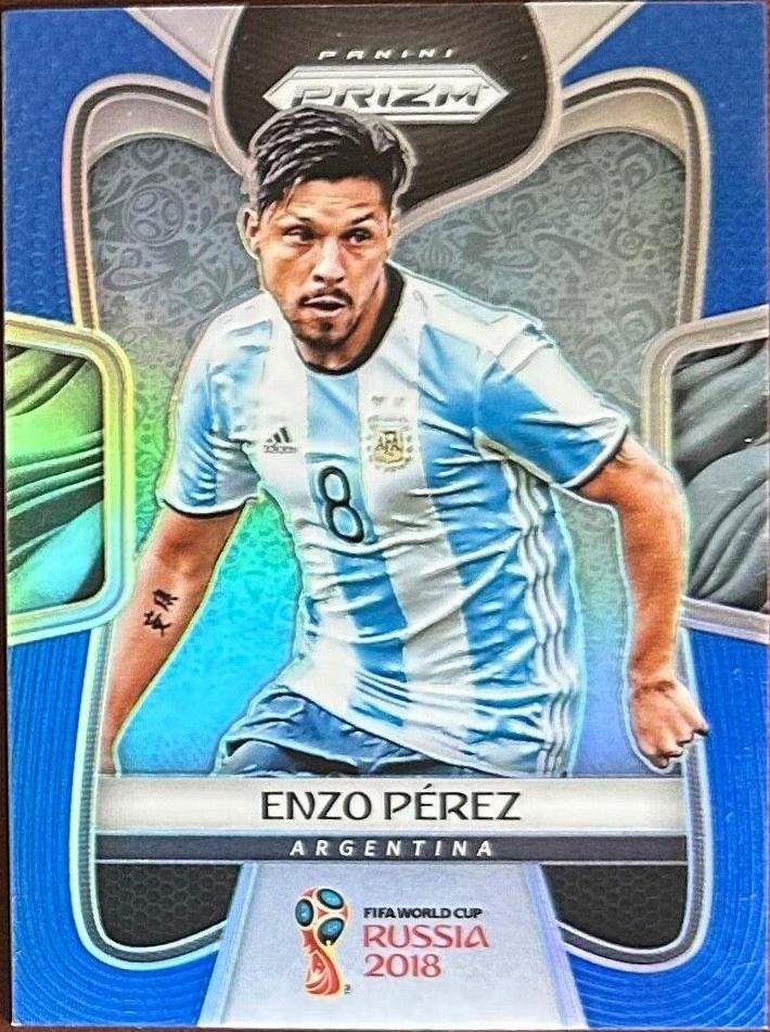 Enzo Perez [Blue Prizm] #12