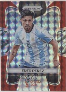 Enzo Perez [Red Prizm] #12