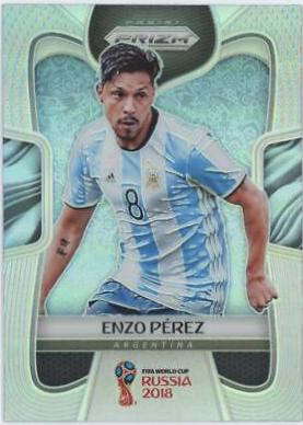 Enzo Perez [Silver Prizm] #12