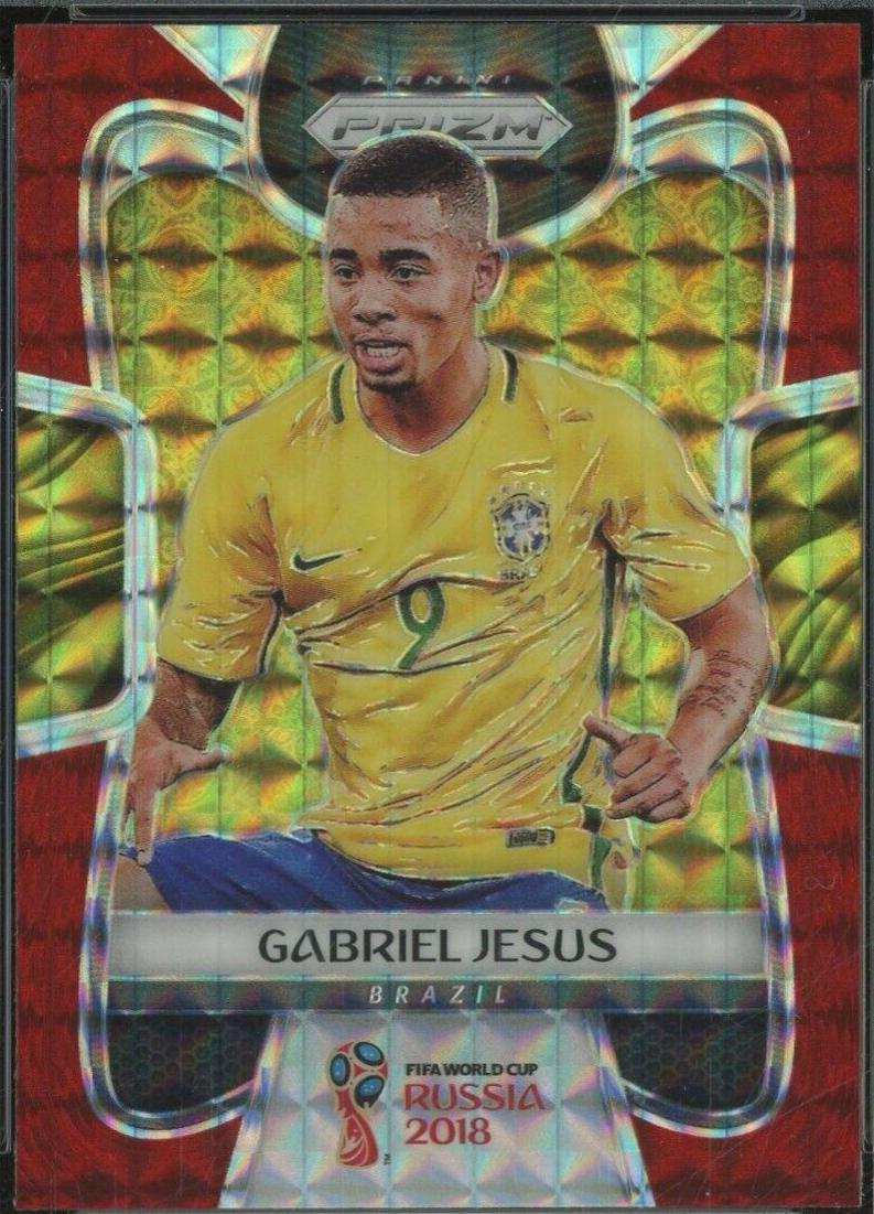 Gabriel Jesus [Red Mosaic Prizm] #32