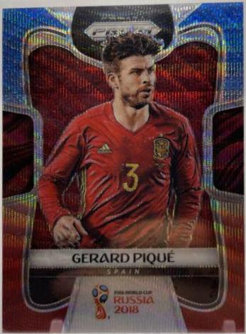 Gerard Pique [Blue Prizm] #208