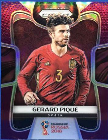 Gerard Pique [Purple Prizm] #208