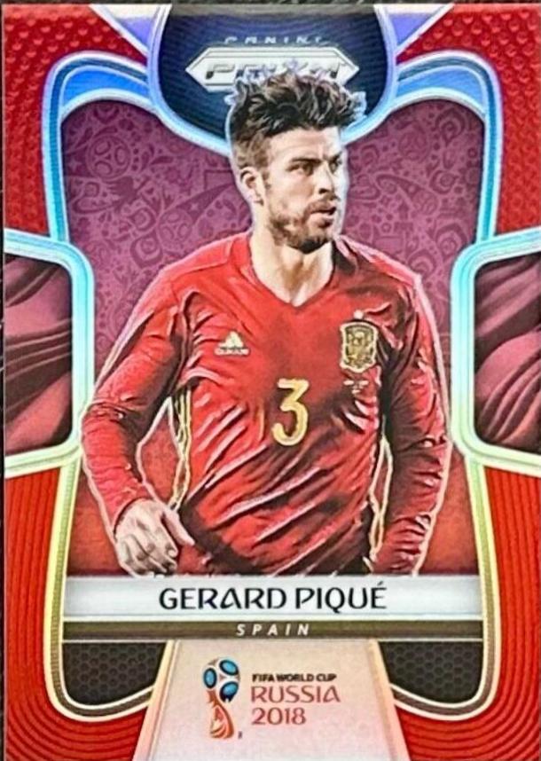 Gerard Pique [Red Prizm] #208