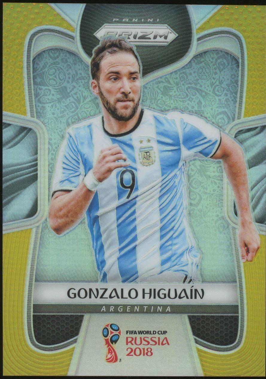Gonzalo Higuain [Gold Prizm] #5