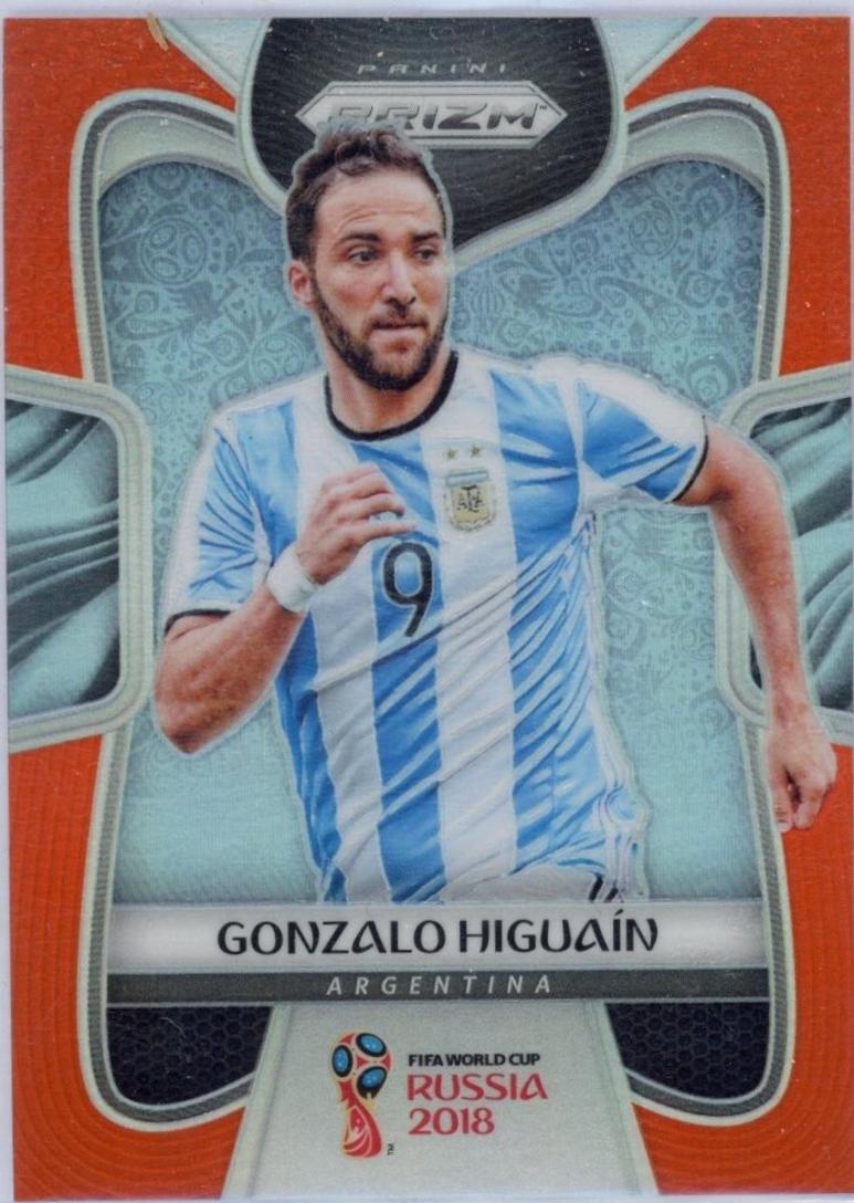 Gonzalo Higuain [Orange Prizm] #5