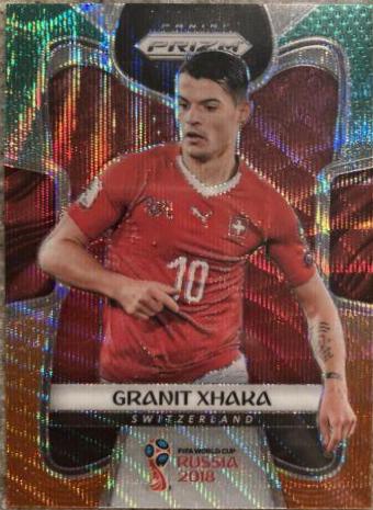 Granit Xhaka [Green & Orange Wave] #243