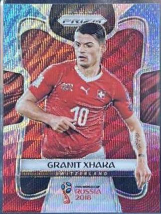 Granit Xhaka [Red & Blue Wave] #243