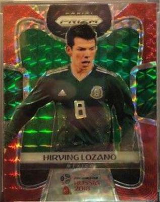 Hirving Lozano [Red Mosaic Prizm] #135