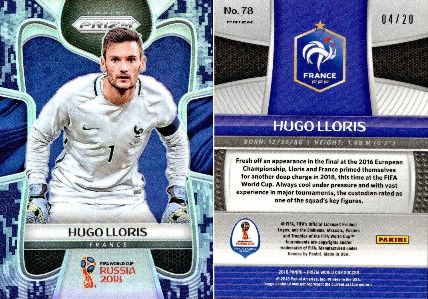 Hugo Lloris [Camo Prizm] #78