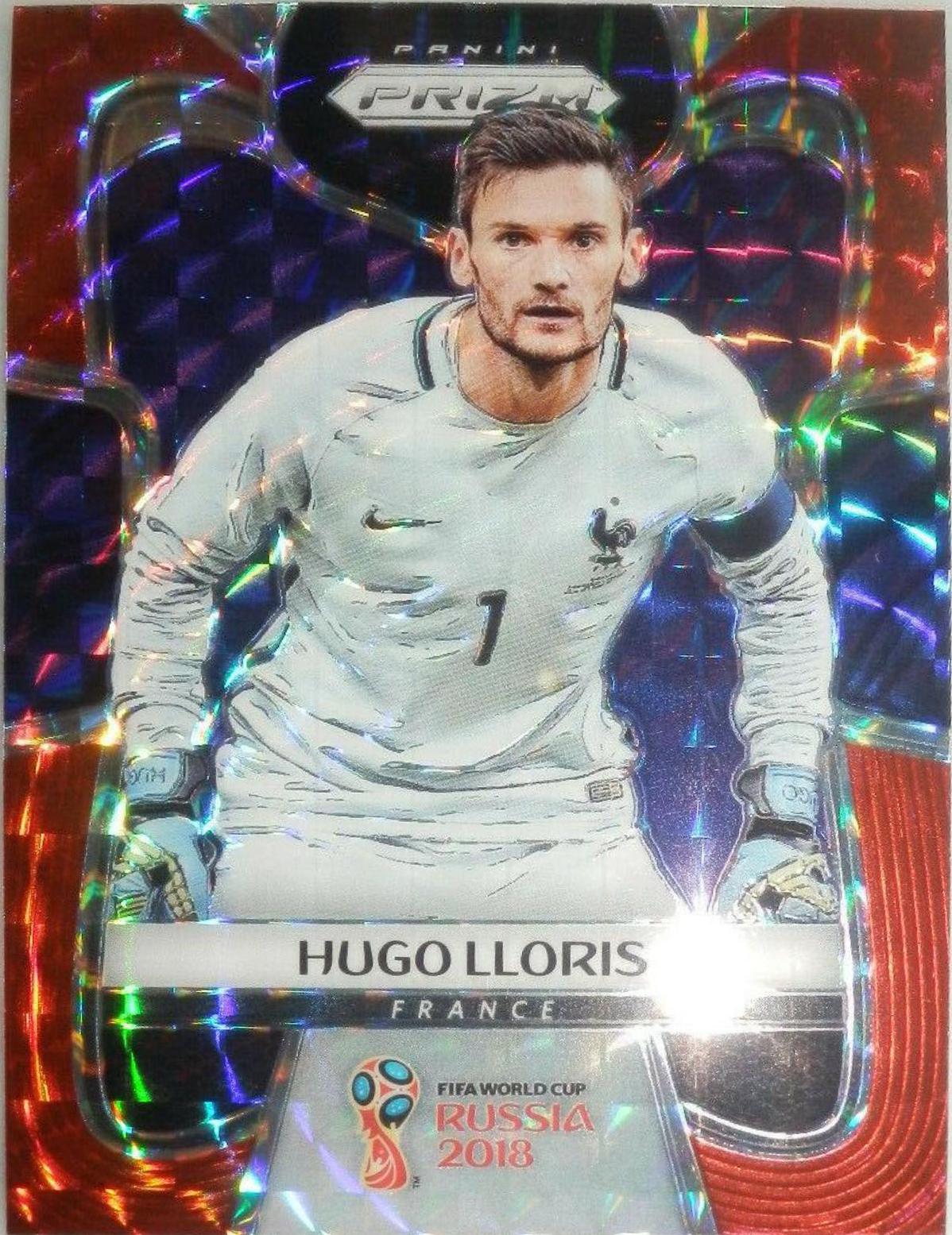 Hugo Lloris [Red Mosaic Prizm] #78