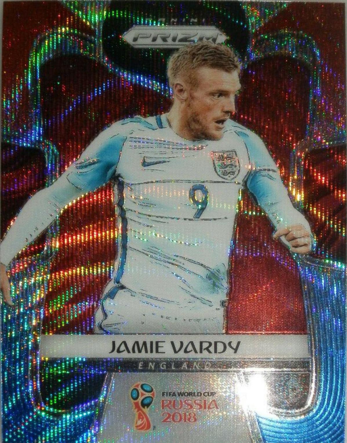Jamie Vardy [Red & Blue Wave] #65