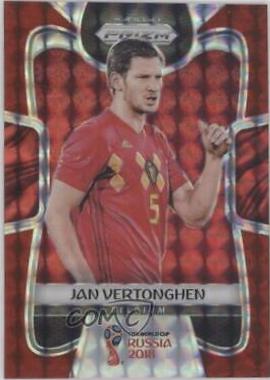 Jan Vertonghen [Red Mosaic Prizm] #16