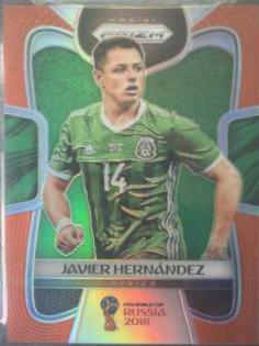 Javier Hernandez [Orange Prizm] #127
