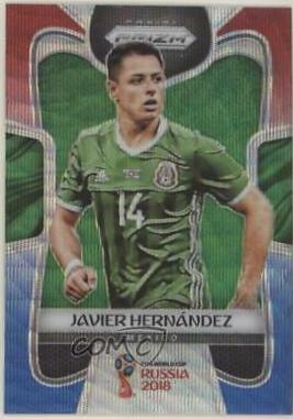 Javier Hernandez [Red & Blue Wave] #127