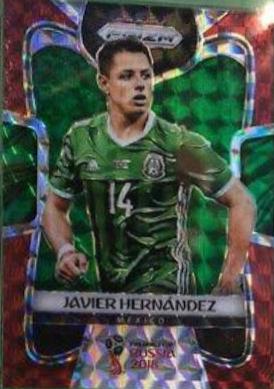 Javier Hernandez [Red Mosaic Prizm] #127