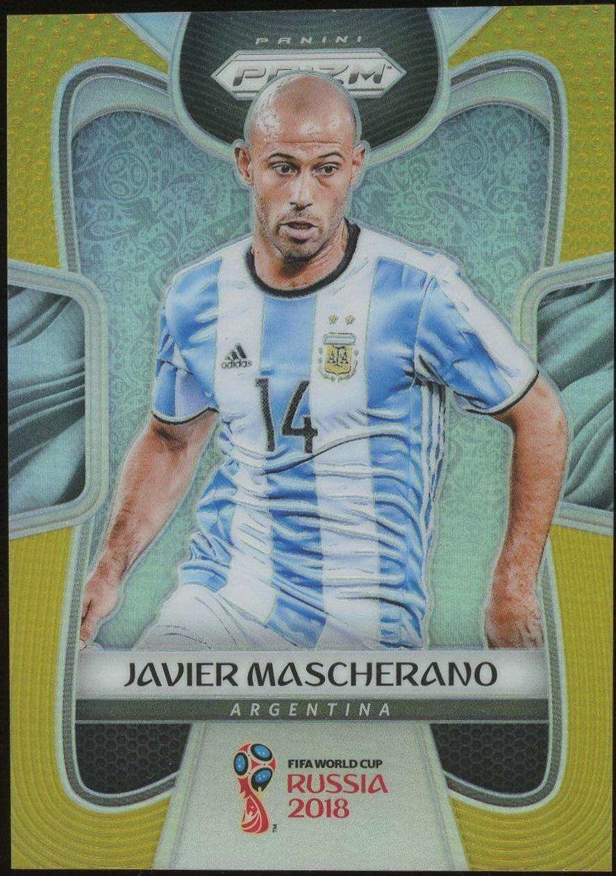 Javier Mascherano [Gold Prizm] #6
