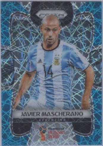 Javier Mascherano [Light Blue Lazer] #6