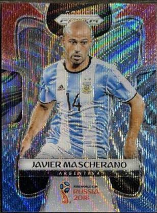 Javier Mascherano [Red & Blue Wave] #6
