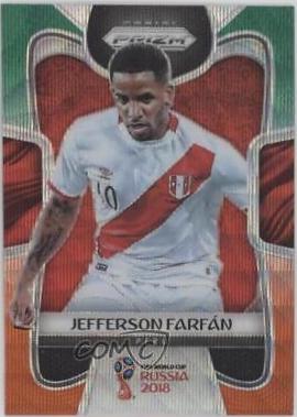 Jefferson Farfan [Green & Orange Wave] #296