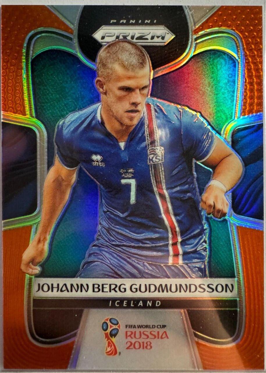 Johann Berg Gudmundsson [Orange Prizm] #105
