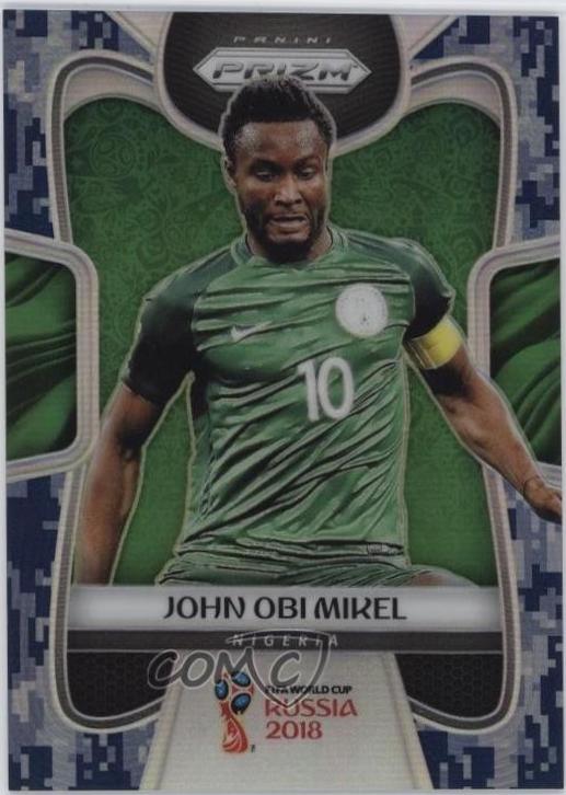 John Obi Mikel [Camo Prizm] #138