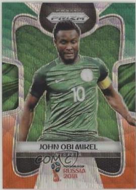 John Obi Mikel [Green & Orange Wave] #138