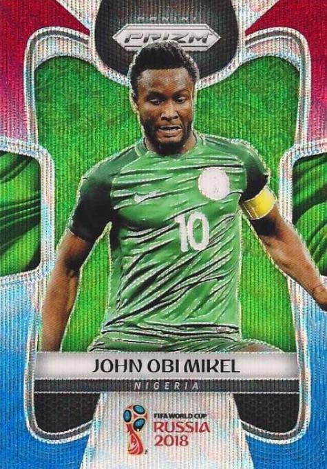John Obi Mikel [Red & Blue Wave] #138
