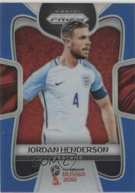 Jordan Henderson [Blue Prizm] #70