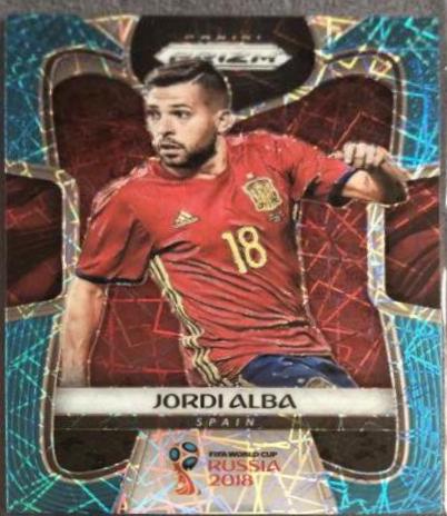 Jordi Alba [Light Blue Lazer] #203