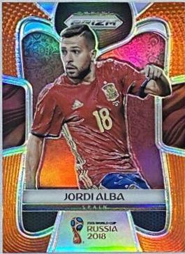 Jordi Alba [Orange Prizm] #203