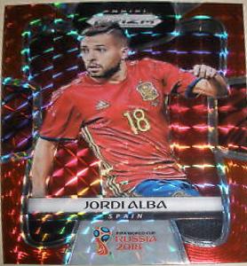 Jordi Alba [Red Prizm] #203