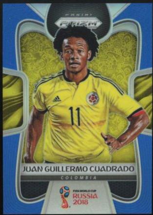 Juan Cuadrado [Blue Prizm] #42