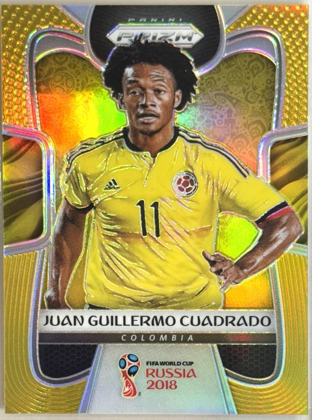 Juan Cuadrado [Gold Prizm] #42