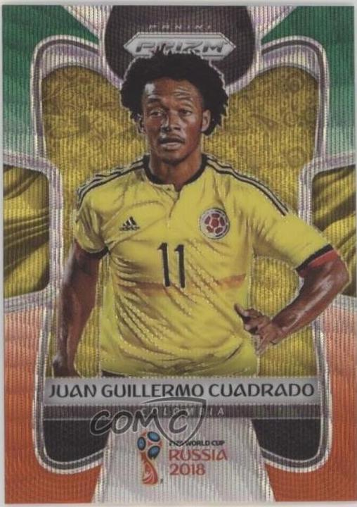 Juan Cuadrado [Green & Orange Wave] #42