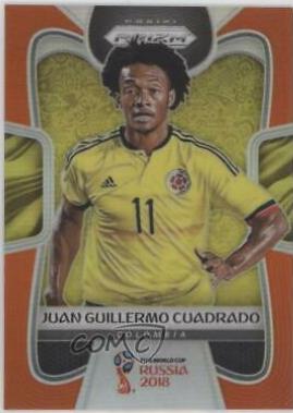 Juan Cuadrado [Orange Prizm] #42