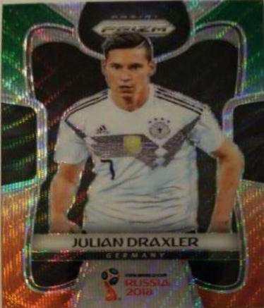 Julian Draxler [Orange Prizm] #91