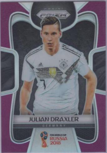 Julian Draxler [Purple Prizm] #91