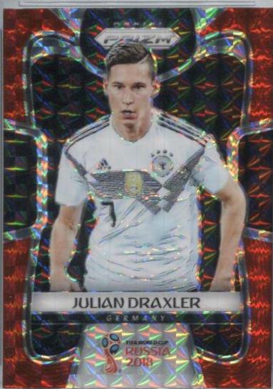 Julian Draxler [Red Mosaic Prizm] #91