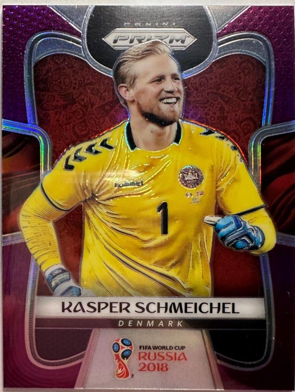 Kasper Schmeichel [Purple Prizm] #258