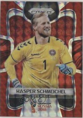 Kasper Schmeichel [Red Mosaic Prizm] #258