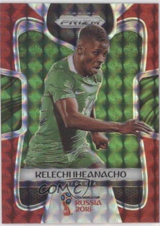 Kelechi Iheanacho [Red Mosaic Prizm] #141