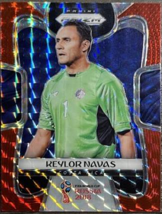 Keylor Navas [Red Mosaic Prizm] #46