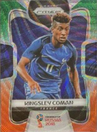 Kingsley Coman [Green & Orange Wave] #79