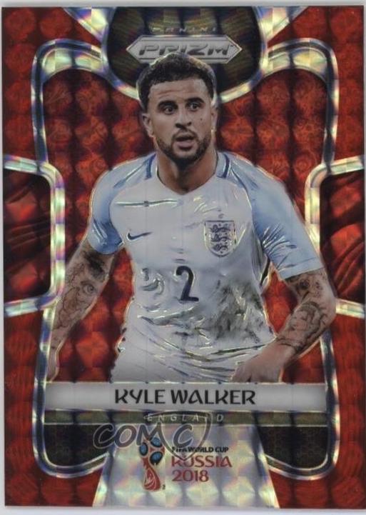 Kyle Walker [Red Mosaic Prizm] #71